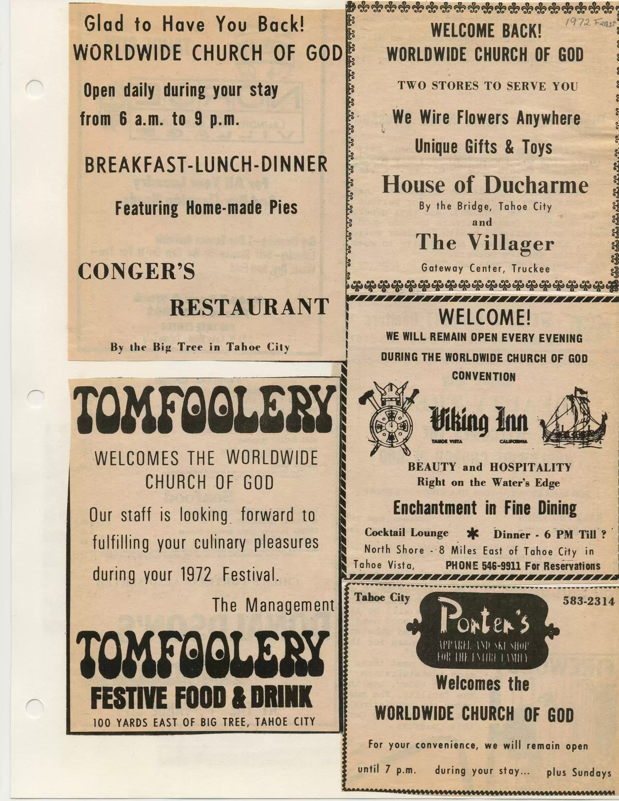 3. Tahoe World 9-22-72